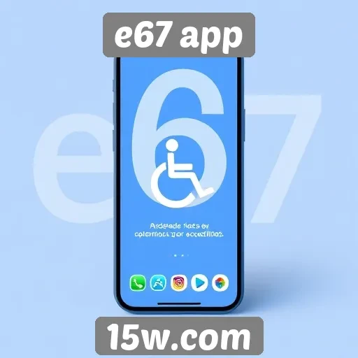 Acessibilidade no e67 app para diferentes usuários